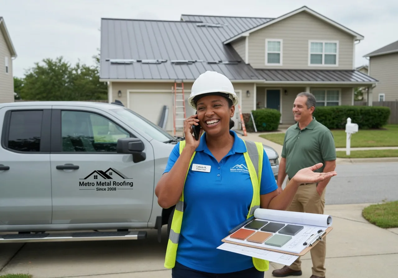 Storm Damage Metal Roof Repair in Orviston, PA